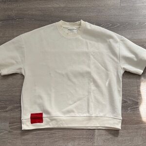 Zara Creamy white top